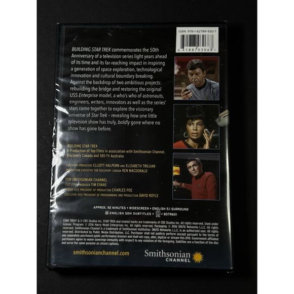 Smithsonian: Building Star Trek [New DVD] - Picture 2 of 2